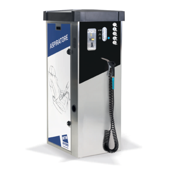 MTM Hydro - AC1 AIR kompakt önkiszolgáló porszívó berendezés légfúvó funkcióval autómosók számára