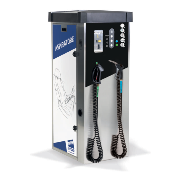 MTM Hydro - AC1 AIR PLUS kompakt önkiszolgáló porszívó légfúvóval és vegyszerszóró rendszerrel