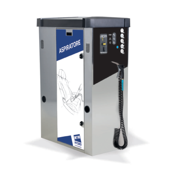 MTM Hydro - AC2 AIR kompakt dupla önkiszolgáló porszívó berendezés légfúvóval autómosók számára